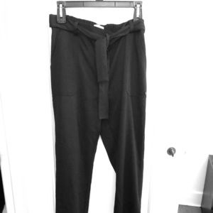 Numph relaxed tie front pants - M